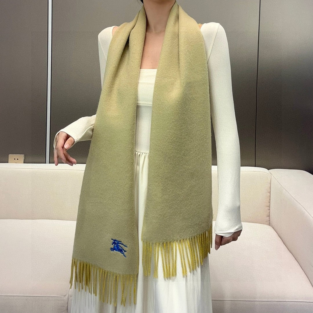 BURBERRY BBR SCARF 168 CM IN CASHMERE 727344