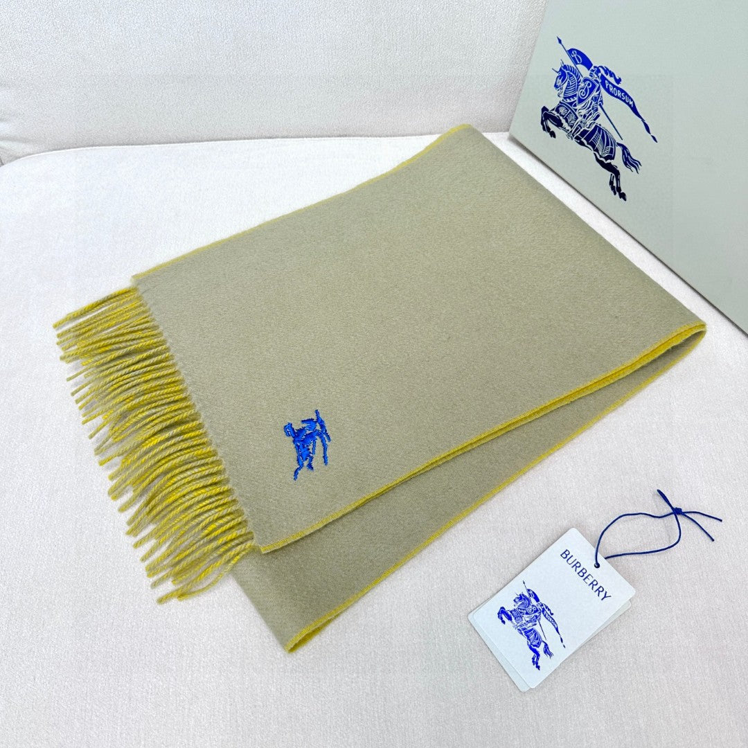 BURBERRY BBR SCARF 168 CM IN CASHMERE 727344