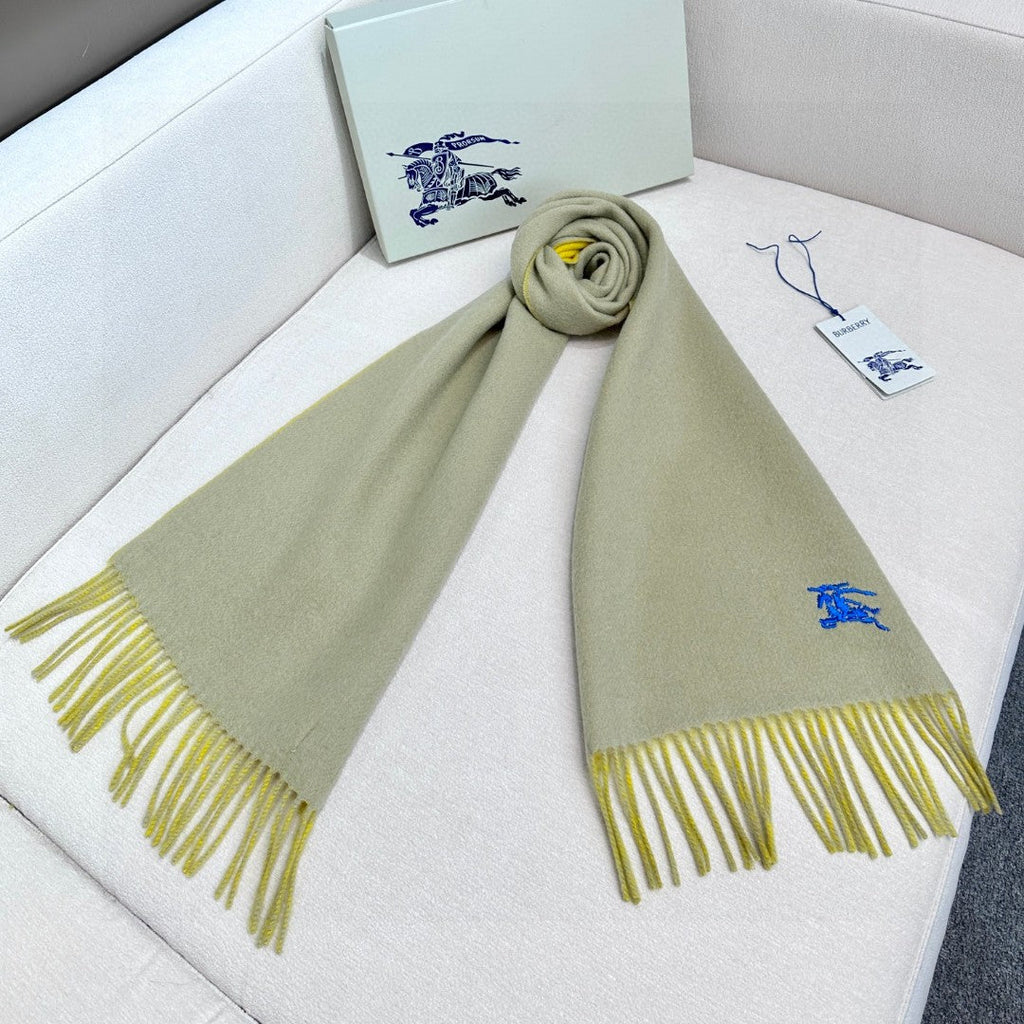 BURBERRY BBR SCARF 168 CM IN CASHMERE 727344