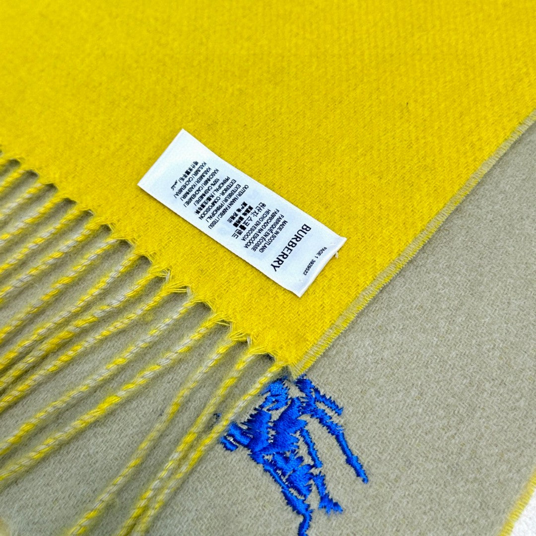 BURBERRY BBR SCARF 168 CM IN CASHMERE 727344