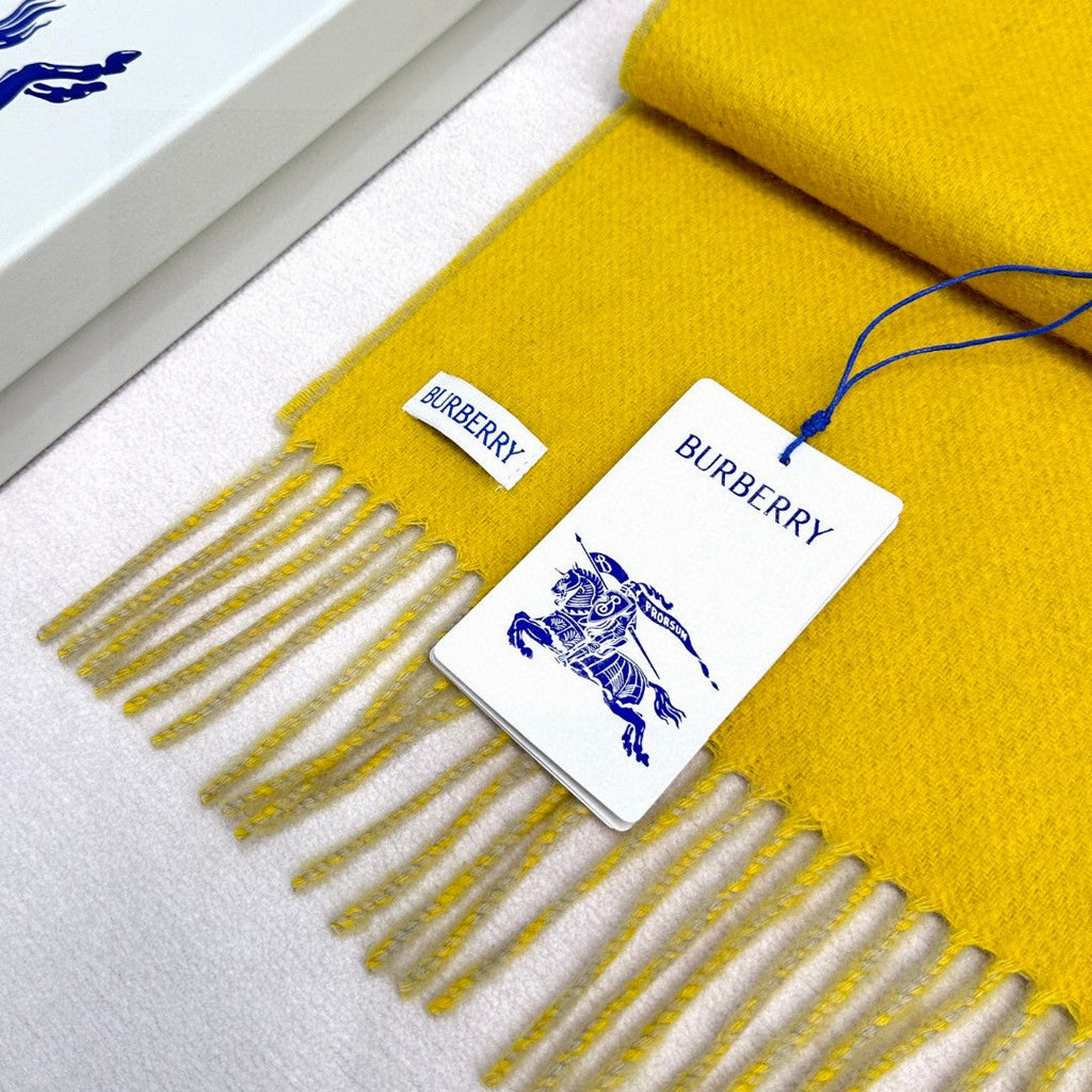 BURBERRY BBR SCARF 168 CM IN CASHMERE 727344