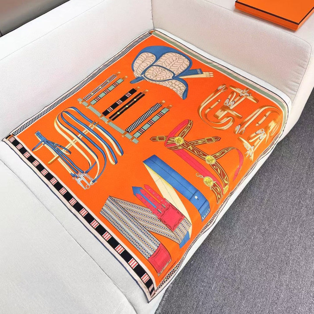 HERMES HERMES 25S SCARF 90 IN SILK 735838