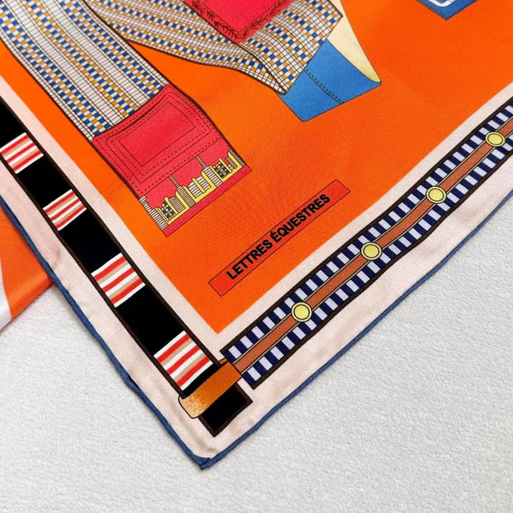 HERMES HERMES 25S SCARF 90 IN SILK 735838