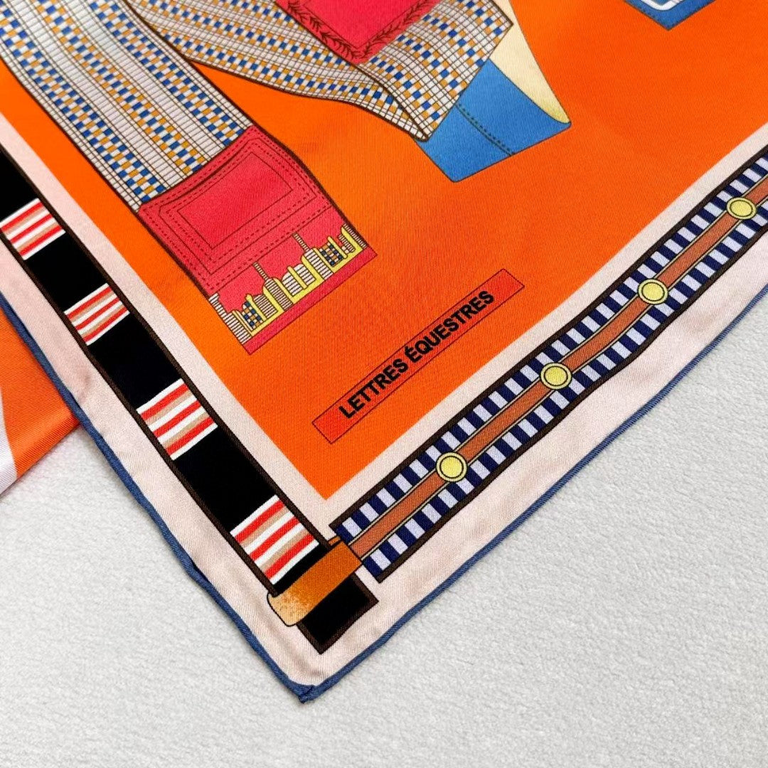 HERMES HERMES 25S SCARF 90 IN SILK 735838