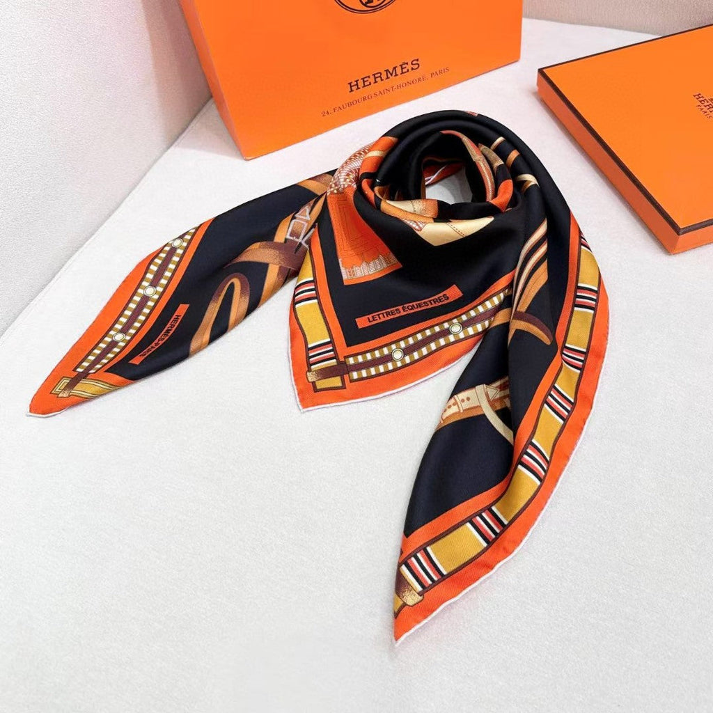 HERMES HERMES 25S SCARF 90 IN SILK 735840