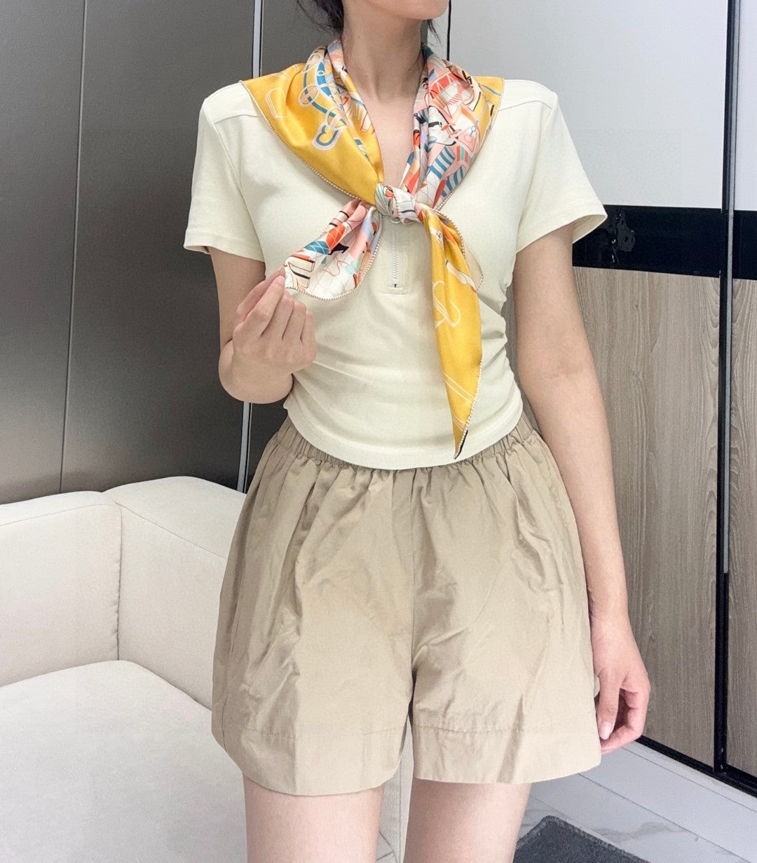 HERMES HERMES 25S SCARF 90 IN SILK 730637