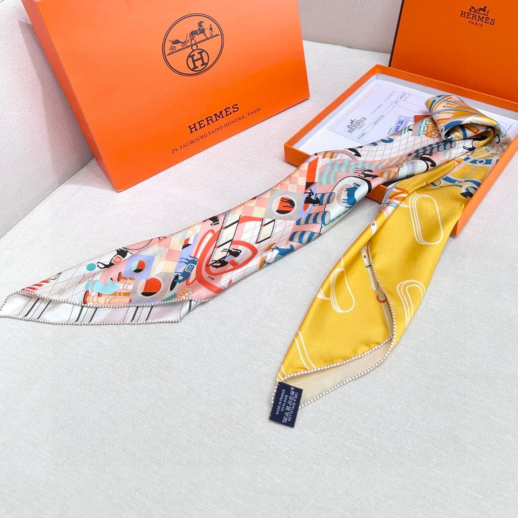 HERMES HERMES 25S SCARF 90 IN SILK 730637