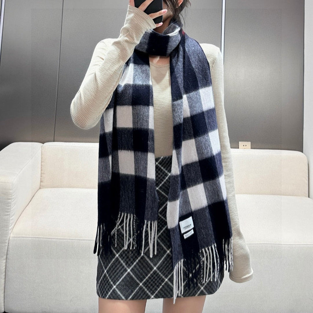 BURBERRY BBR SCARF 180 CM IN CASHMERE 732150