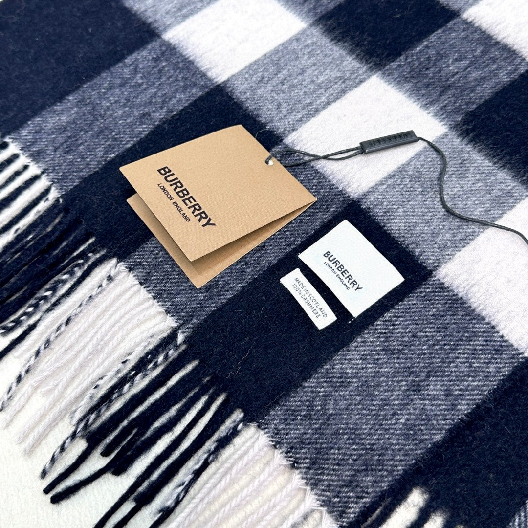 BURBERRY BBR SCARF 180 CM IN CASHMERE 732150