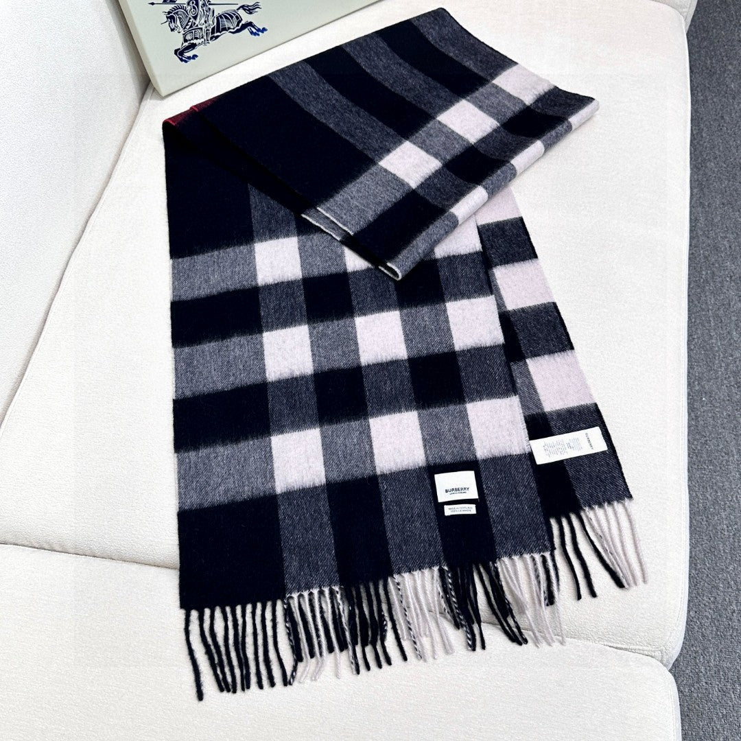 BURBERRY BBR SCARF 180 CM IN CASHMERE 732150