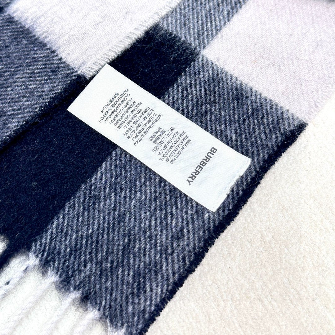 BURBERRY BBR SCARF 180 CM IN CASHMERE 732150