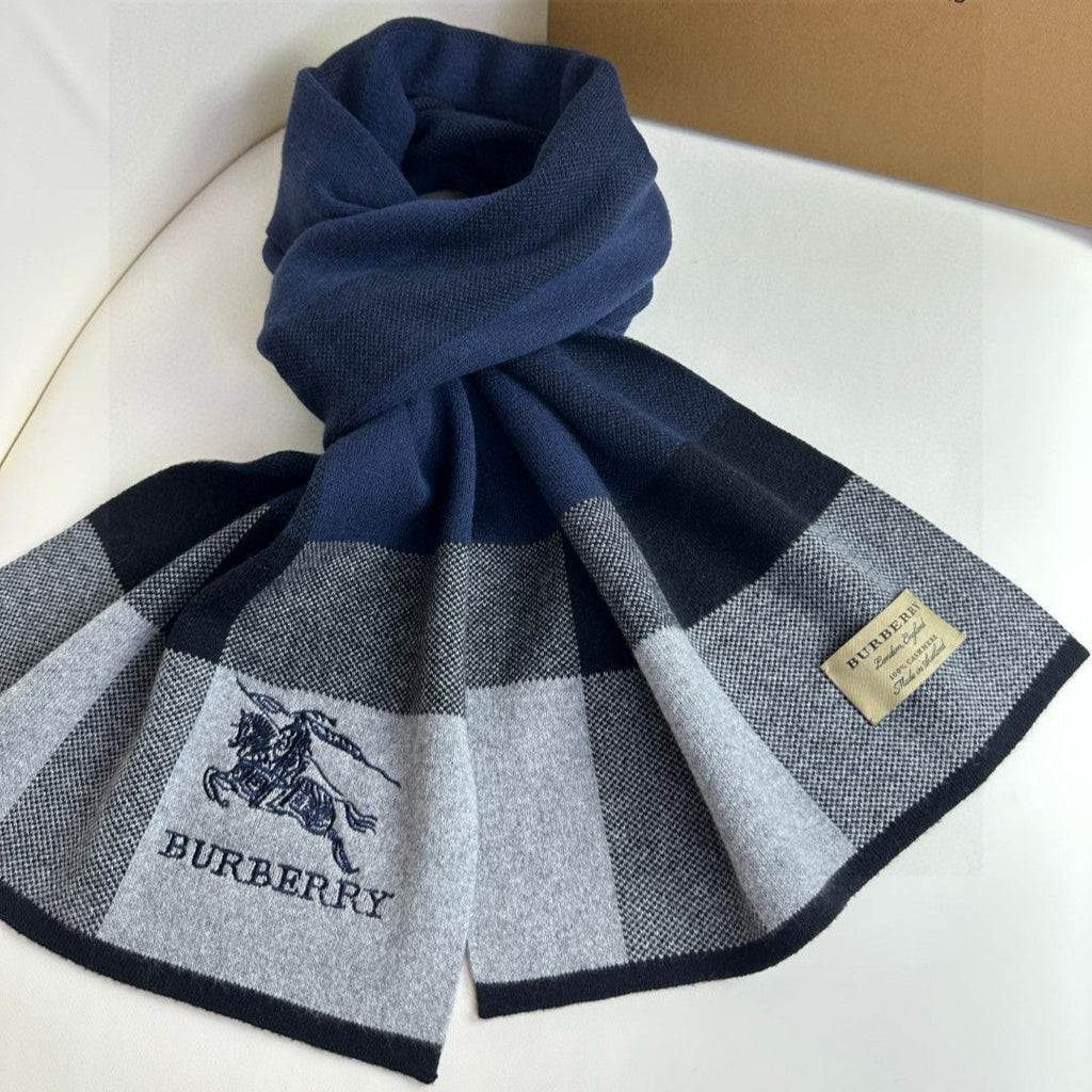 BURBERRY BBR SCARF 180 CM IN CASHMERE 729042