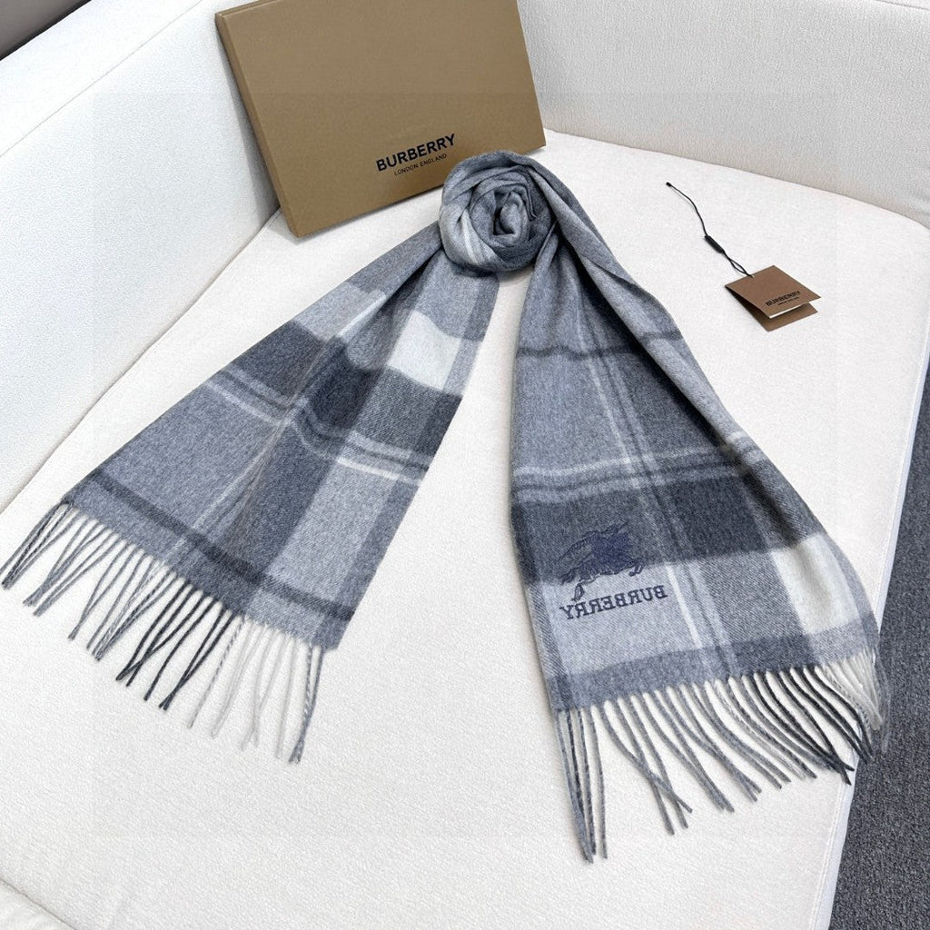 BURBERRY BBR SCARF 180 CM IN CASHMERE 737187
