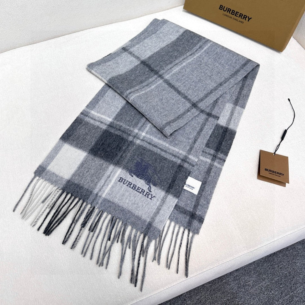 BURBERRY BBR SCARF 180 CM IN CASHMERE 737187
