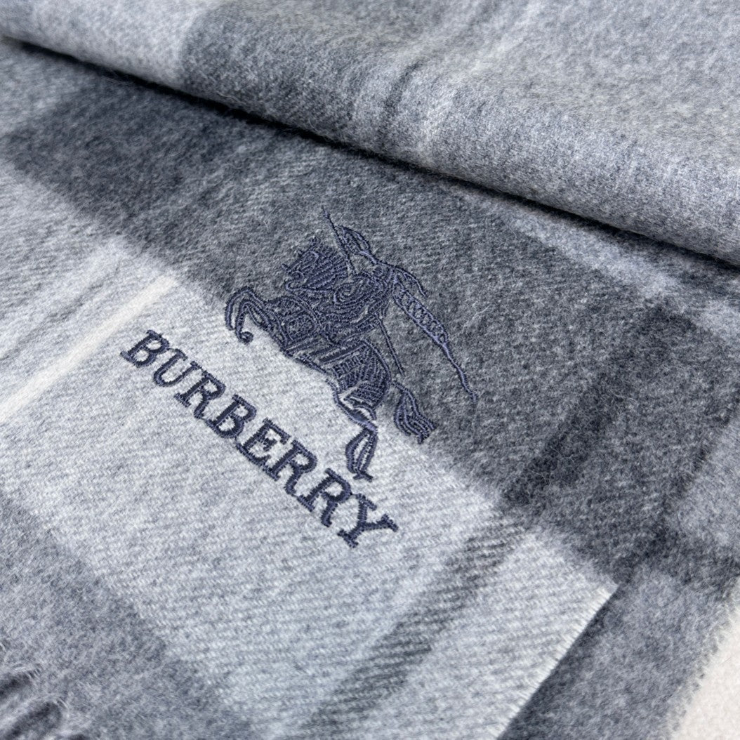 BURBERRY BBR SCARF 180 CM IN CASHMERE 737187
