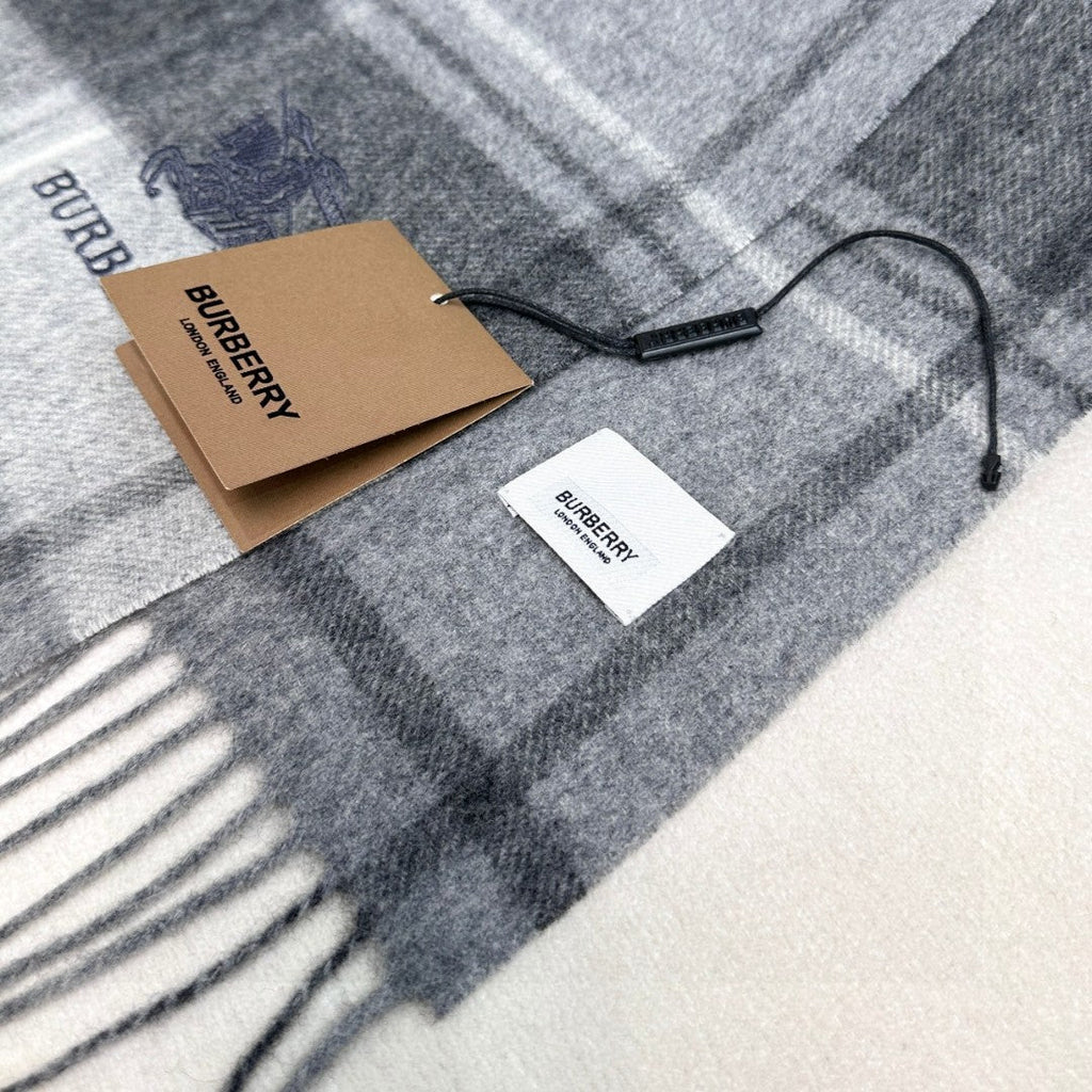 BURBERRY BBR SCARF 180 CM IN CASHMERE 737187