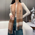 BURBERRY BBR SCARF 180 CM IN CASHMERE 737188