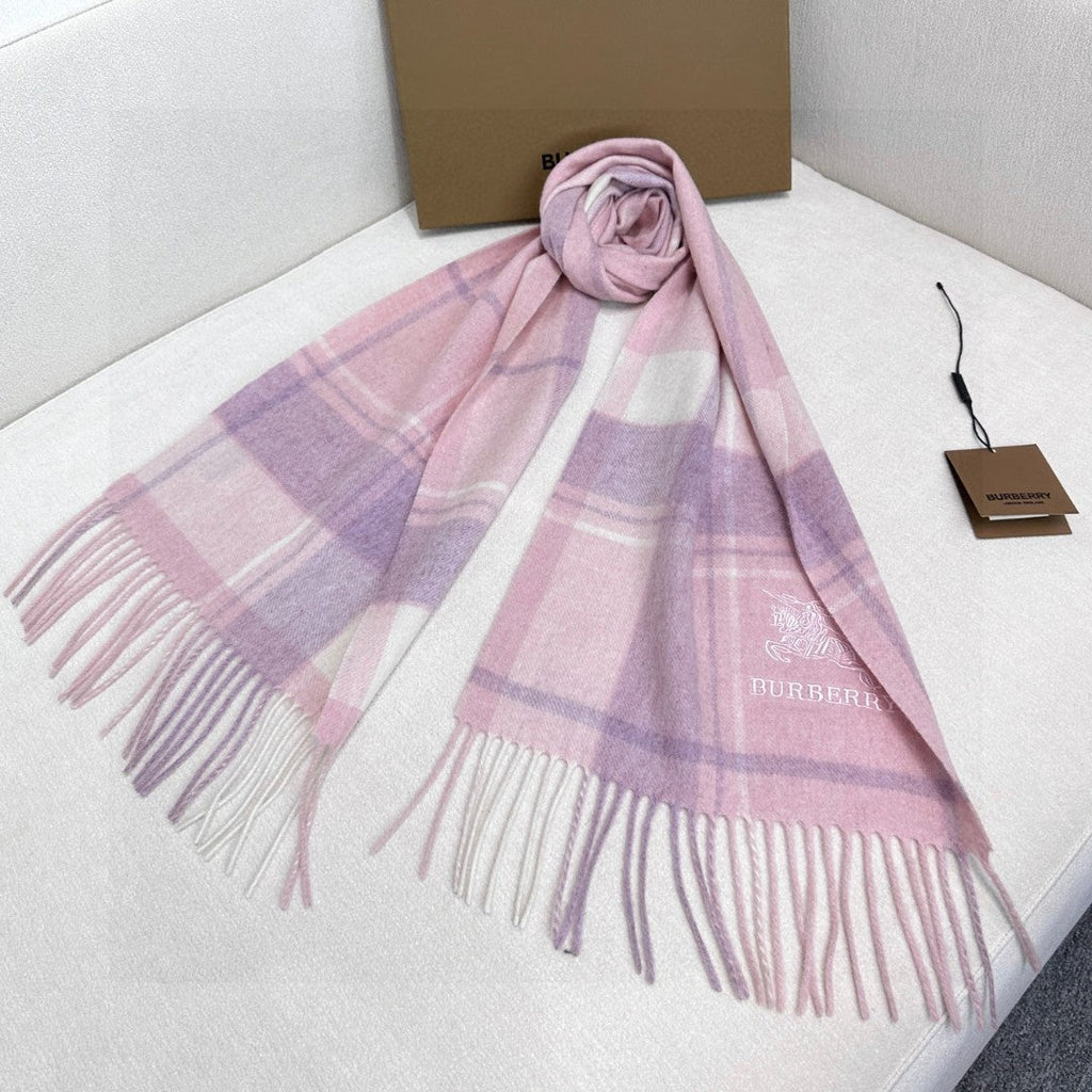 BURBERRY BBR SCARF 180 CM IN CASHMERE 737189