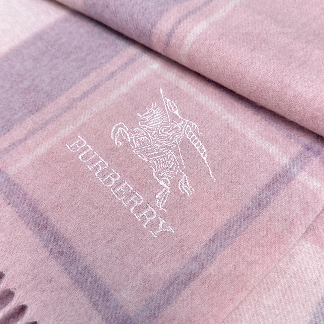BURBERRY BBR SCARF 180 CM IN CASHMERE 737189
