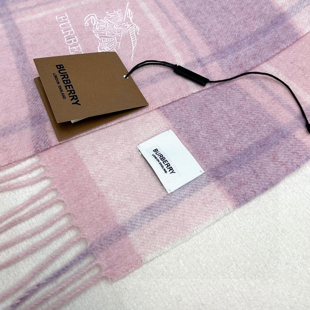BURBERRY BBR SCARF 180 CM IN CASHMERE 737189