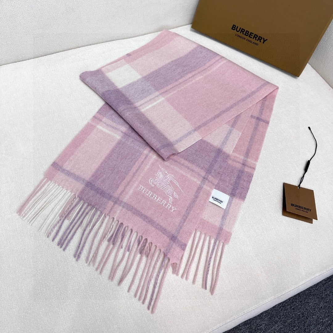 BURBERRY BBR SCARF 180 CM IN CASHMERE 737189