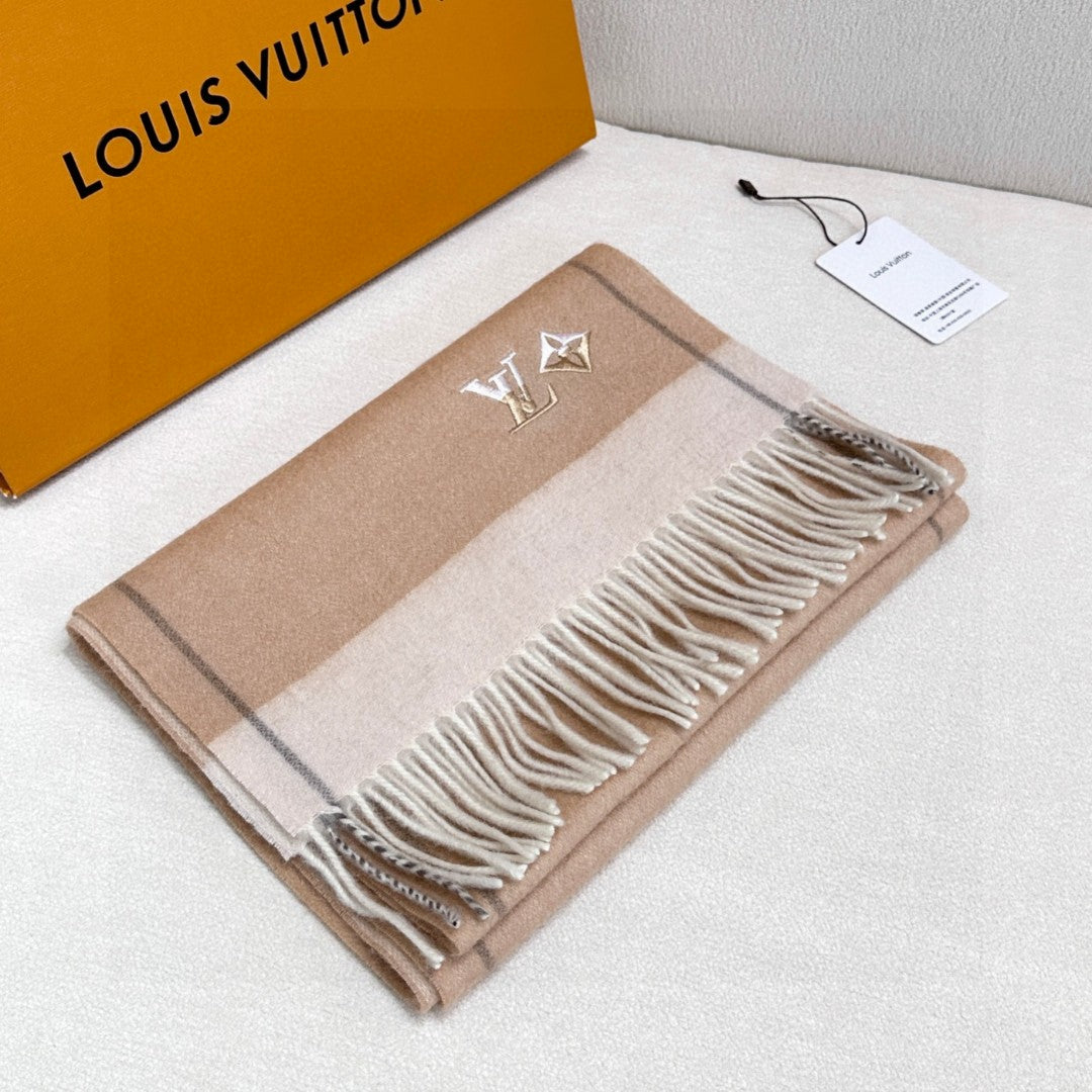 LOUIS VUITTON LV SCARF 180 CM IN CASHMERE 700794