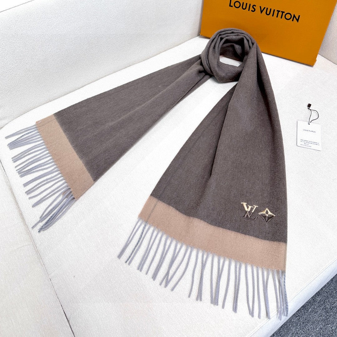 LOUIS VUITTON LV SCARF 180 CM IN CASHMERE 700797