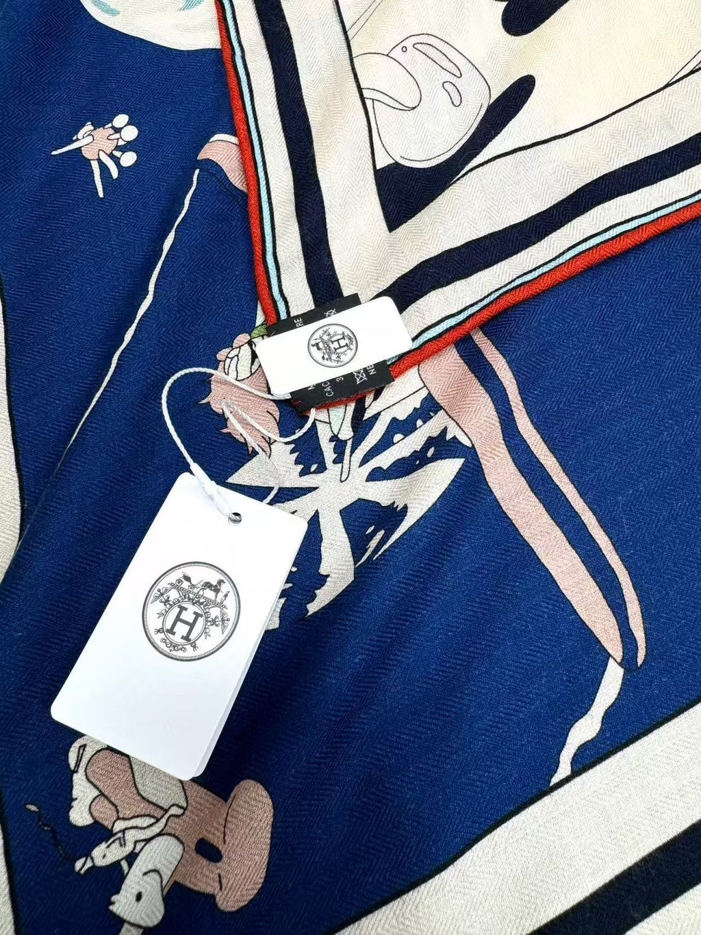 HERMES HERMES 25S SCARF 140 IN SILK 732118