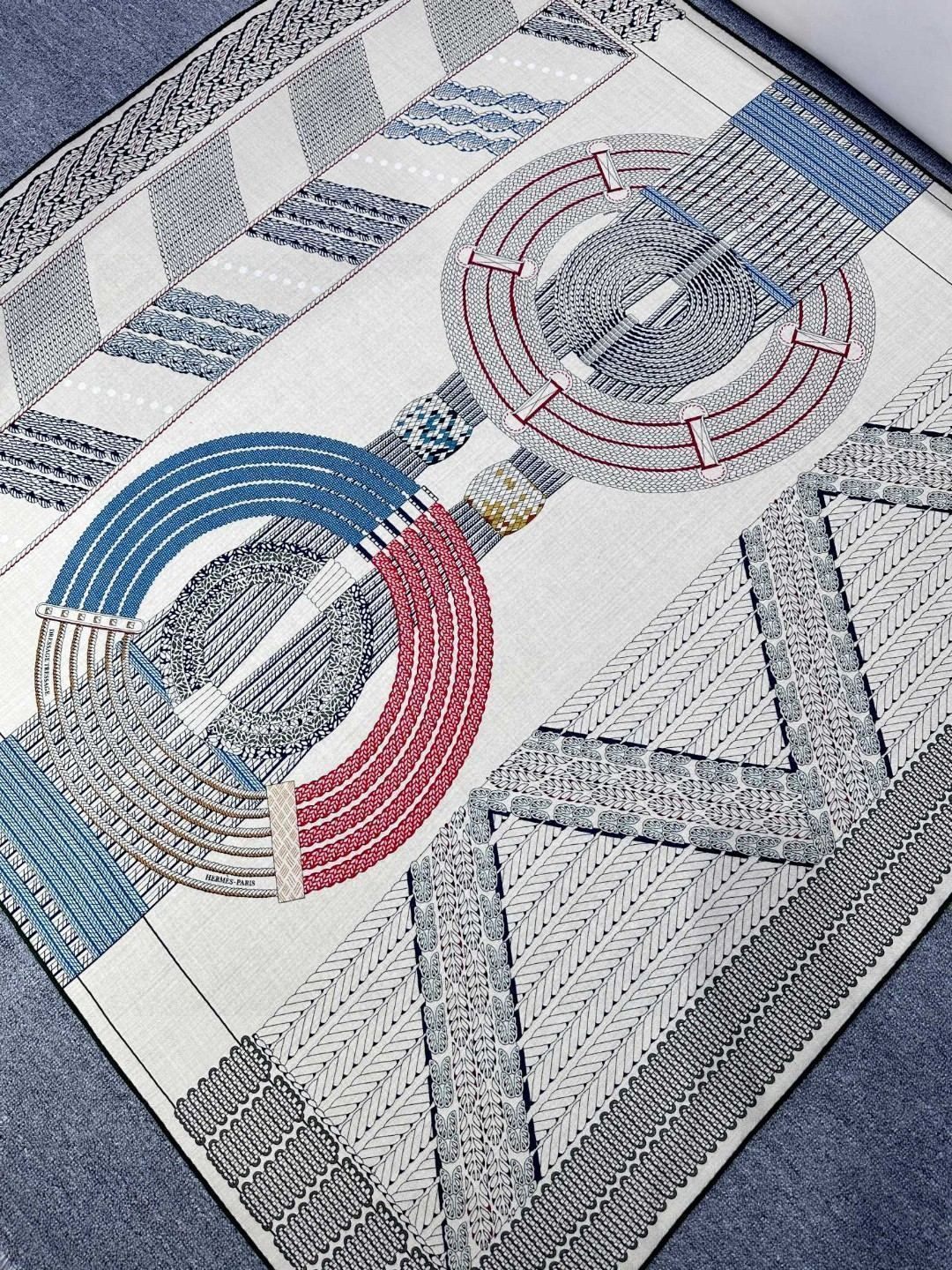 HERMES HERMES 25S SCARF 140 IN SILK 727340