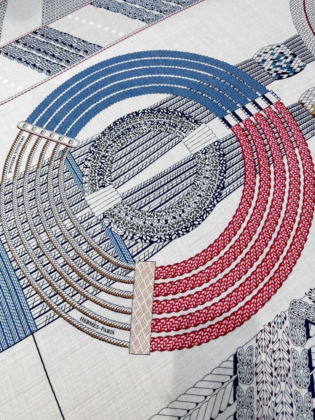 HERMES HERMES 25S SCARF 140 IN SILK 727340