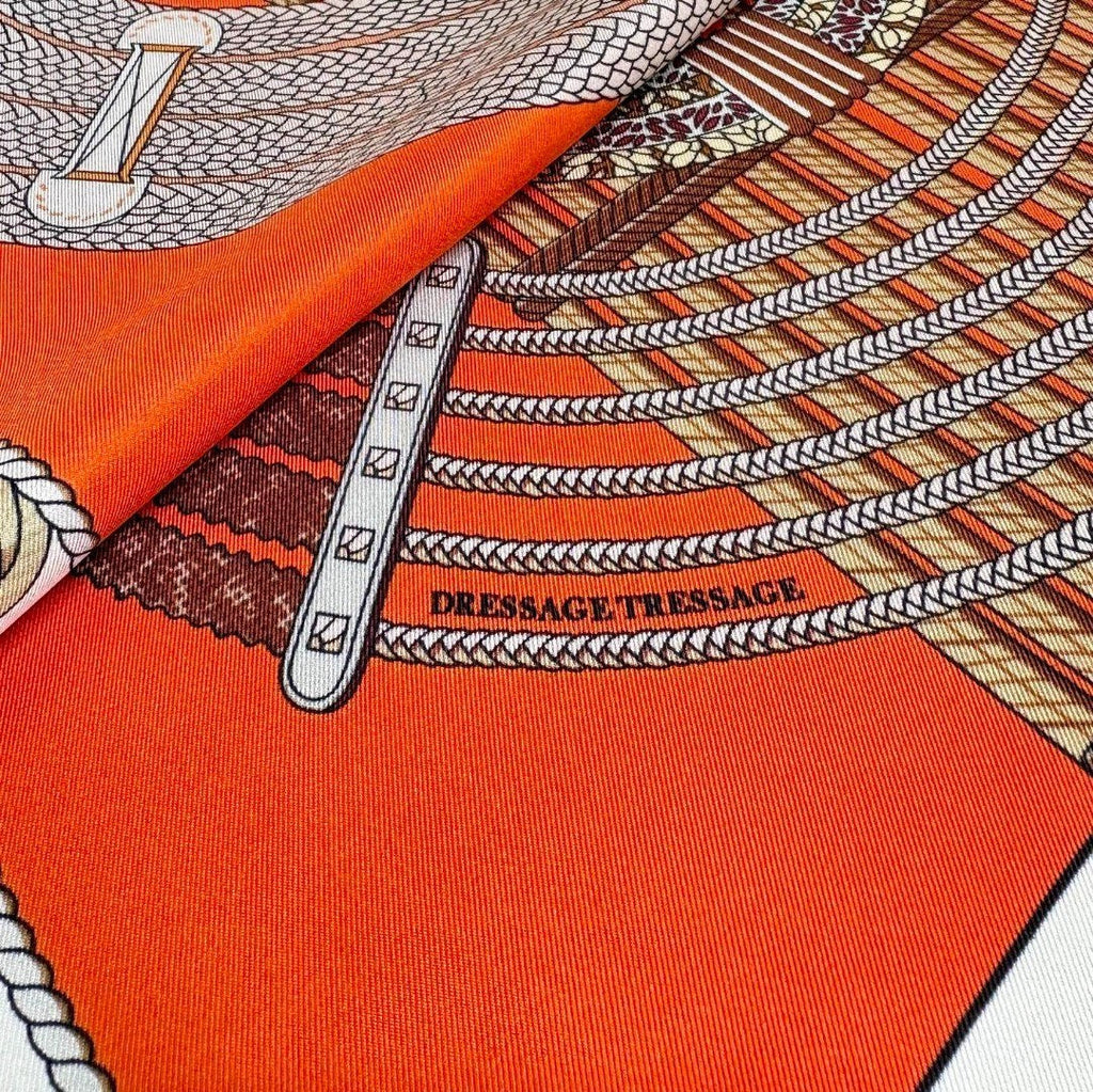 HERMES HERMES 25S SCARF 90 IN SILK 735856