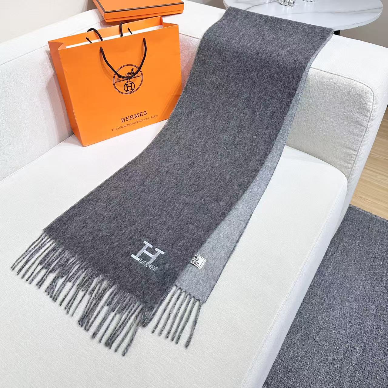 HERMES HERMES 25S SCARF 190 IN CASERE 986002
