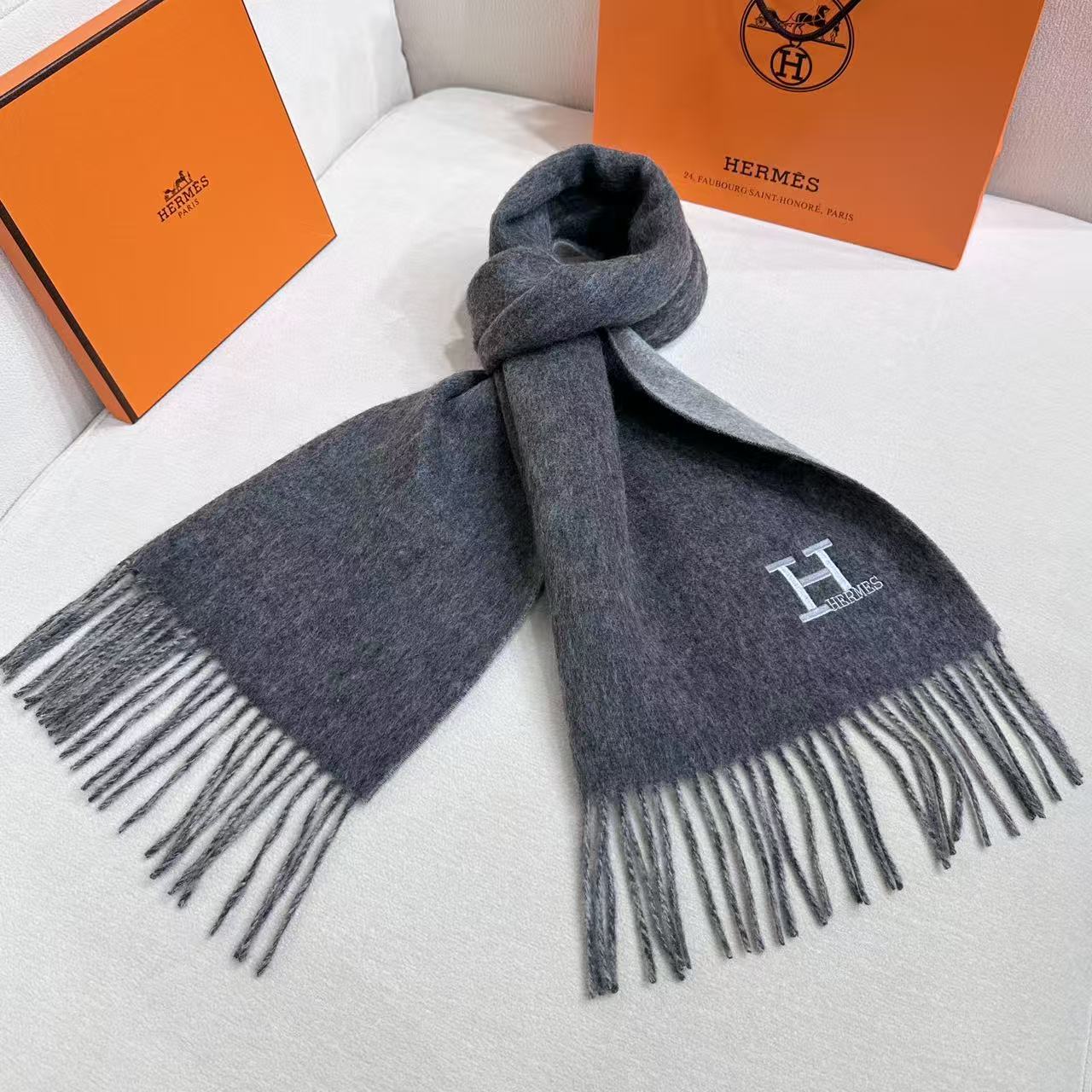 HERMES HERMES 25S SCARF 190 IN CASERE 986002