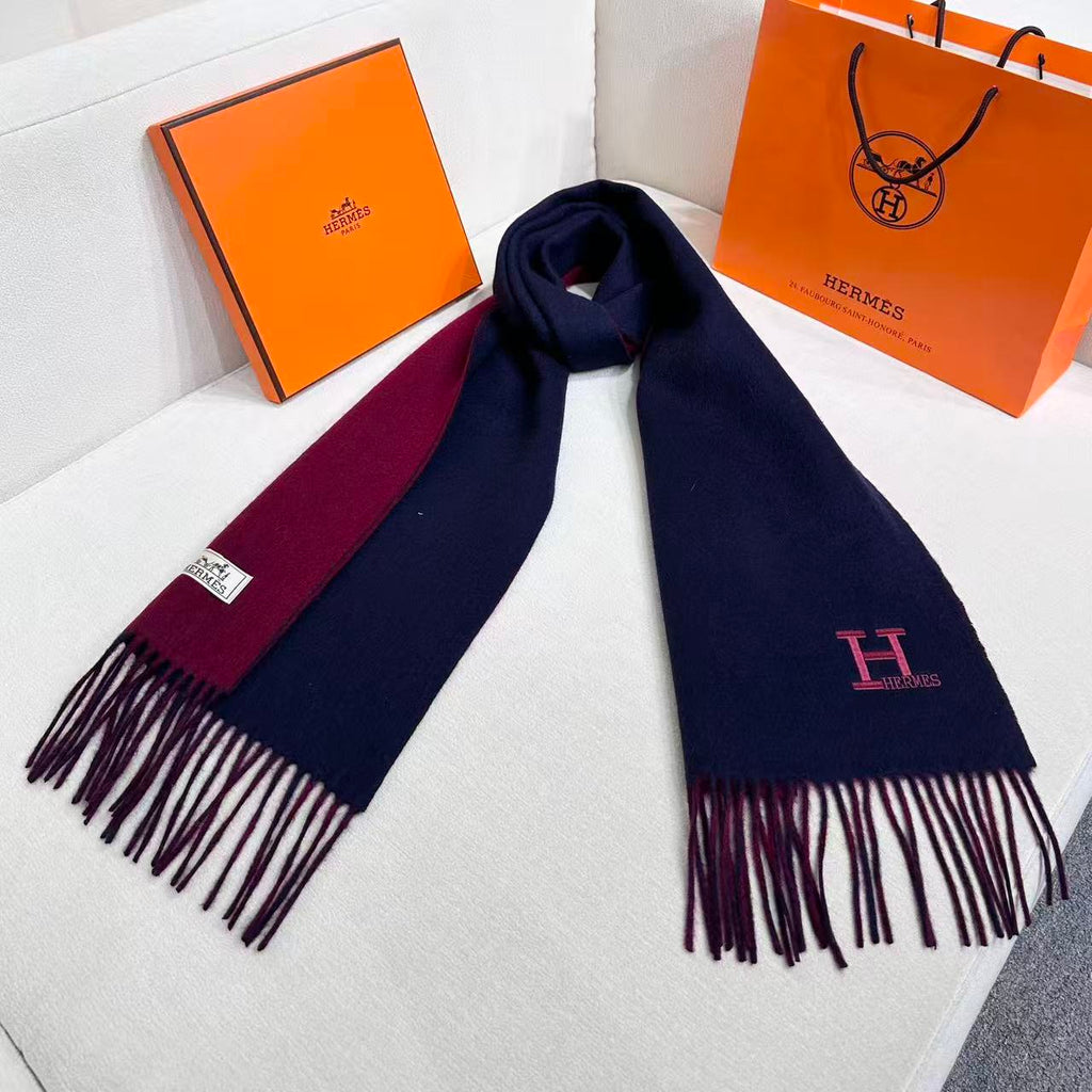 HERMES HERMES 25S SCARF 190 IN CASERE 985998