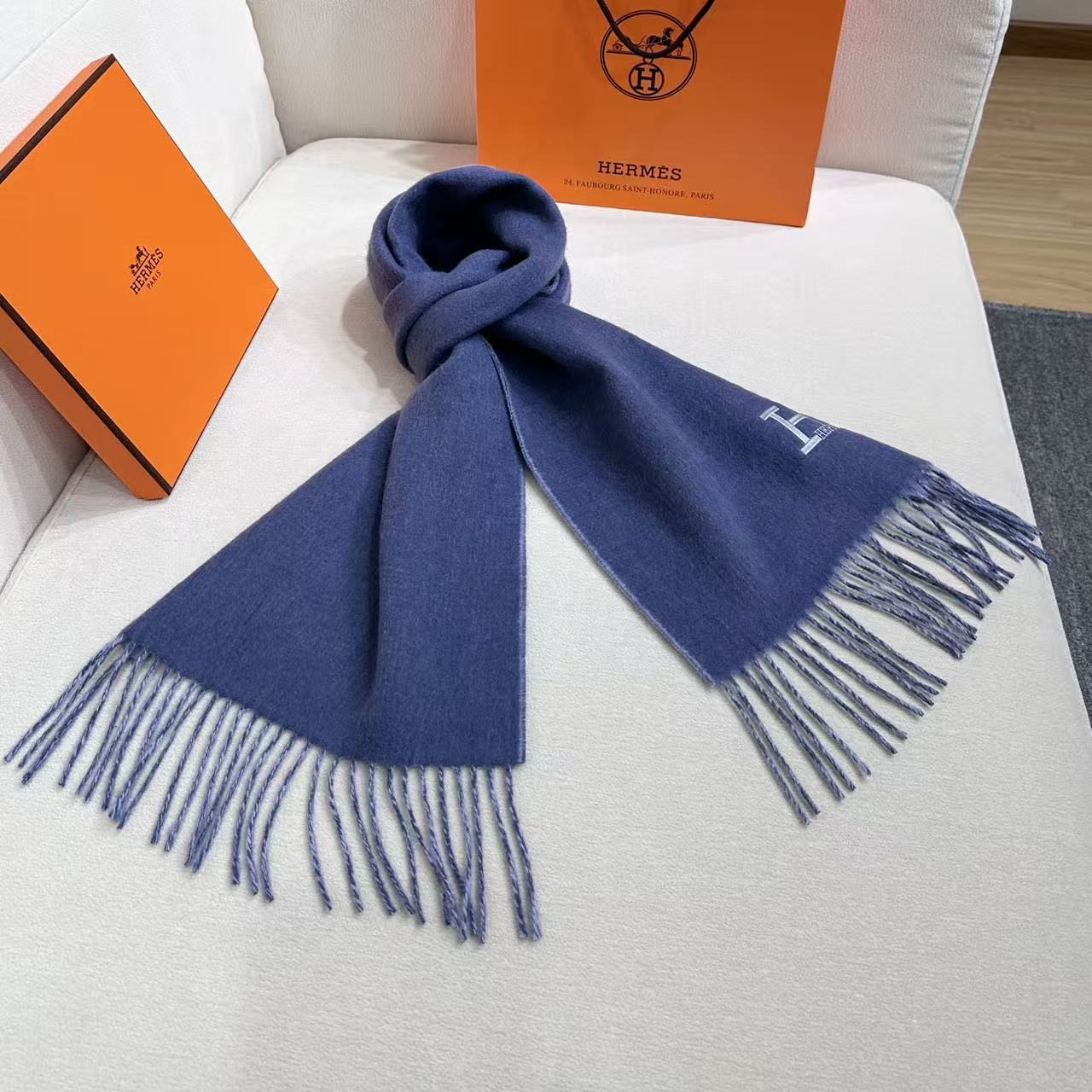 HERMES HERMES 25S SCARF 190 IN CASERE 986001