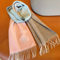 LOEWE SCARF 180 CM IN COLORFUL CASHMERE AND WOOL 411657