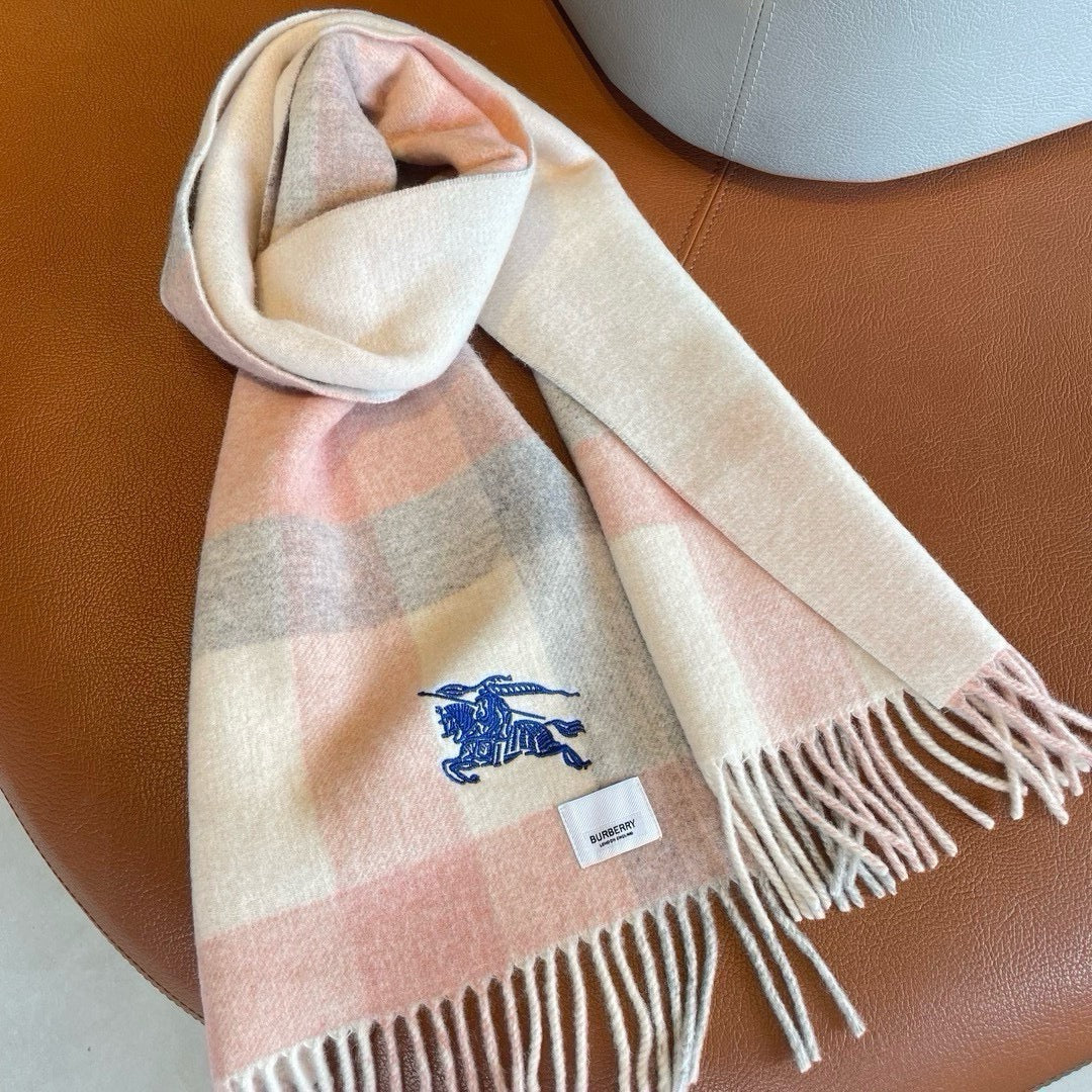 BURBERRY BBR SCARF 180 CM IN CASHMERE 476007