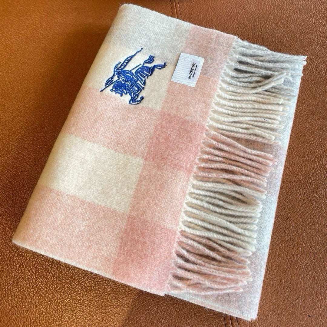 BURBERRY BBR SCARF 180 CM IN CASHMERE 476007