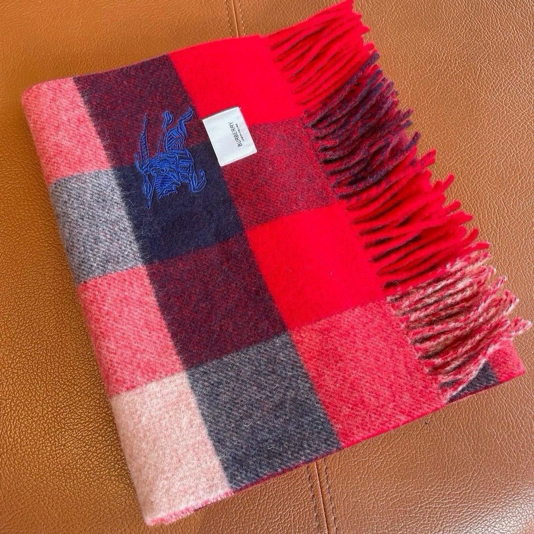 BURBERRY BBR SCARF 180 CM IN CASHMERE 476008