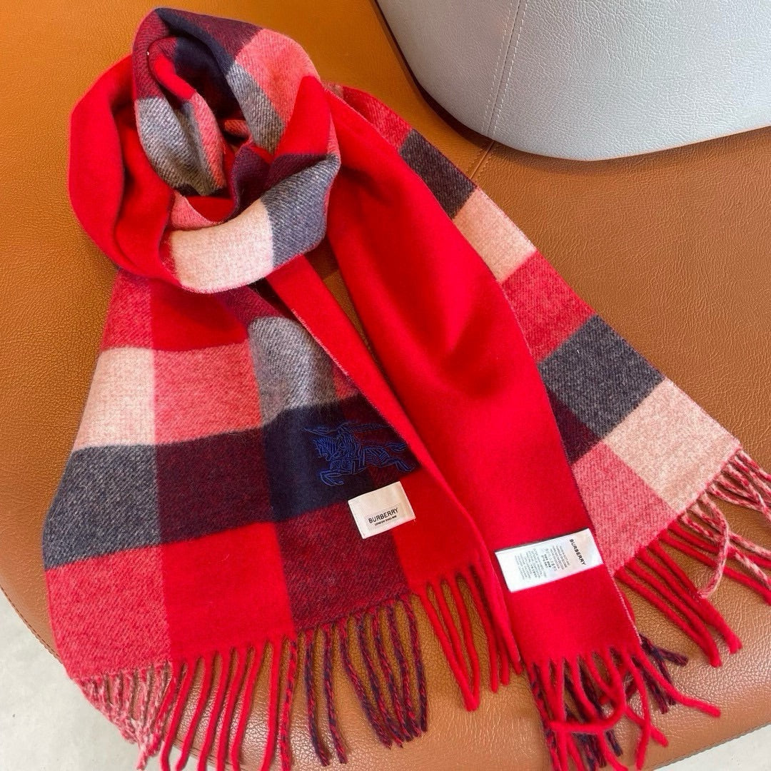 BURBERRY BBR SCARF 180 CM IN CASHMERE 476008