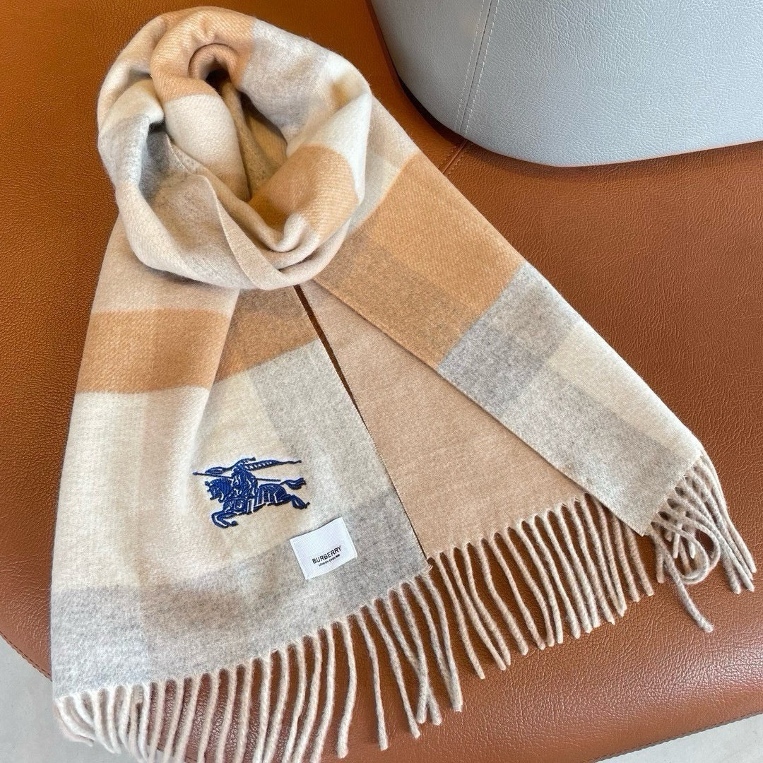 BURBERRY BBR SCARF 180 CM IN CASHMERE 476009