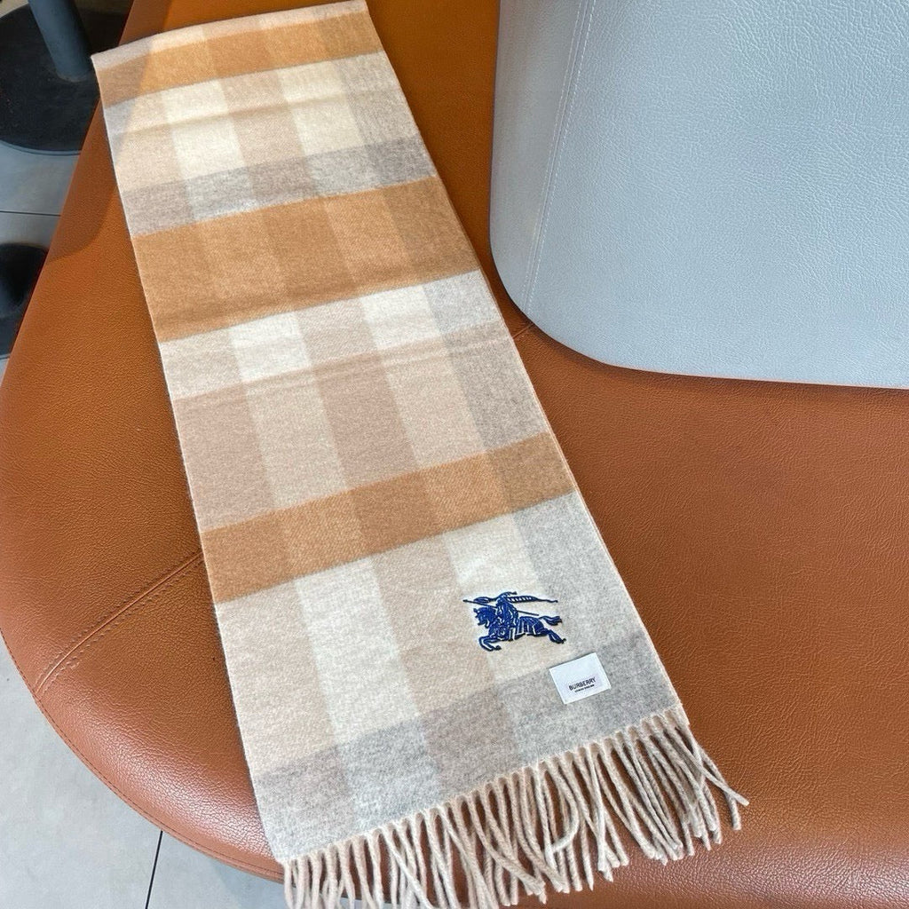 BURBERRY BBR SCARF 180 CM IN CASHMERE 476009