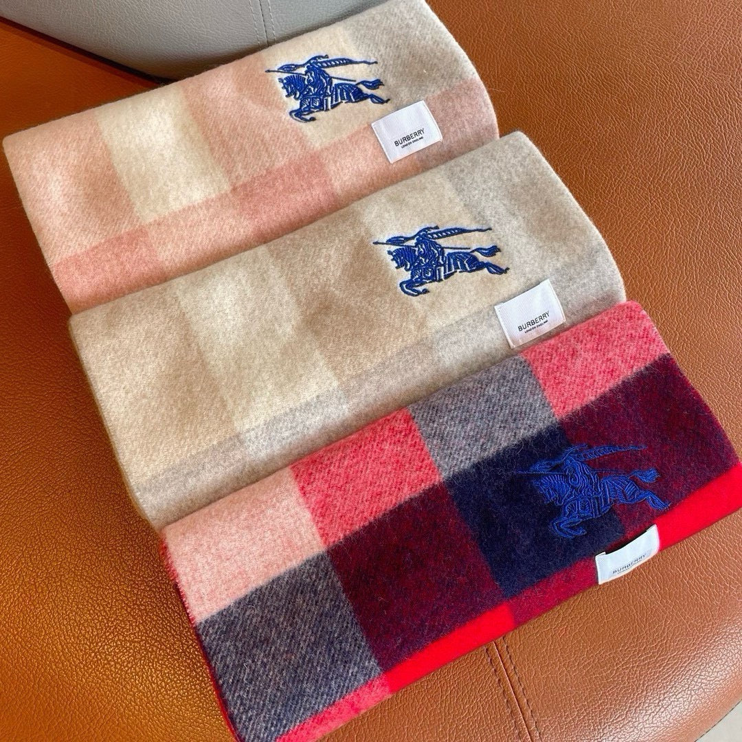 BURBERRY BBR SCARF 180 CM IN CASHMERE 476009