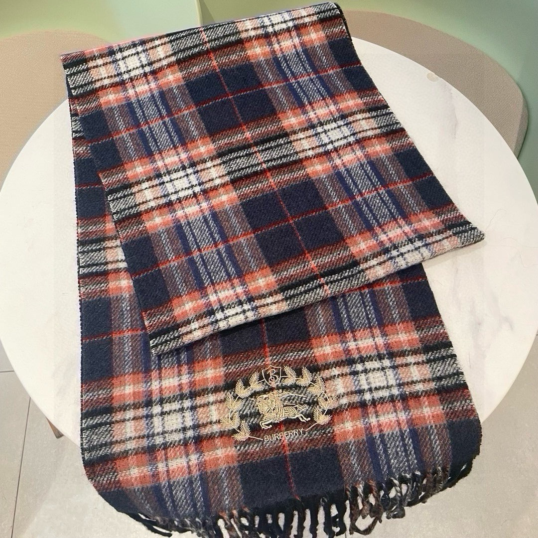 BURBERRY BBR SCARF 180 CM IN CASHMERE 489908