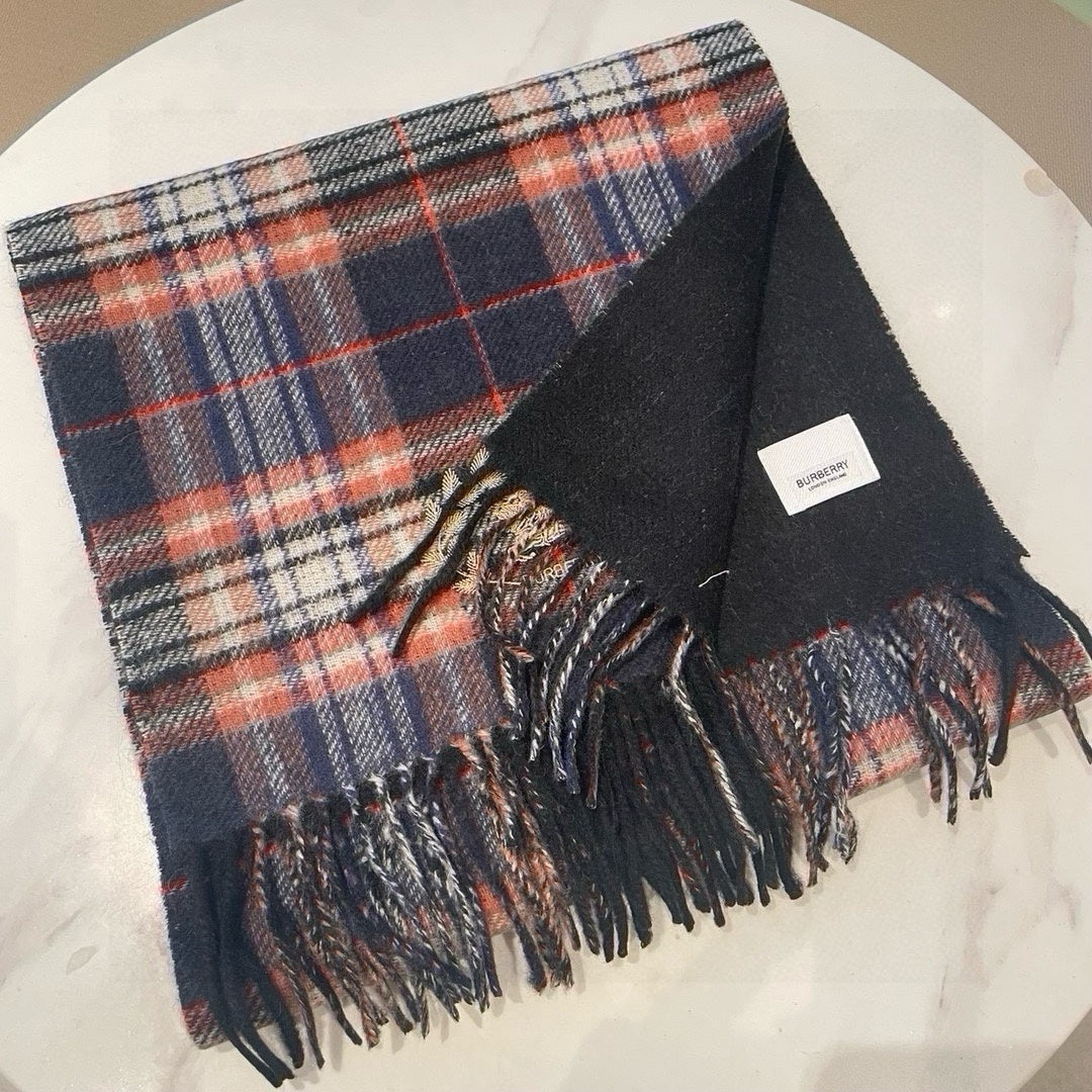 BURBERRY BBR SCARF 180 CM IN CASHMERE 489908
