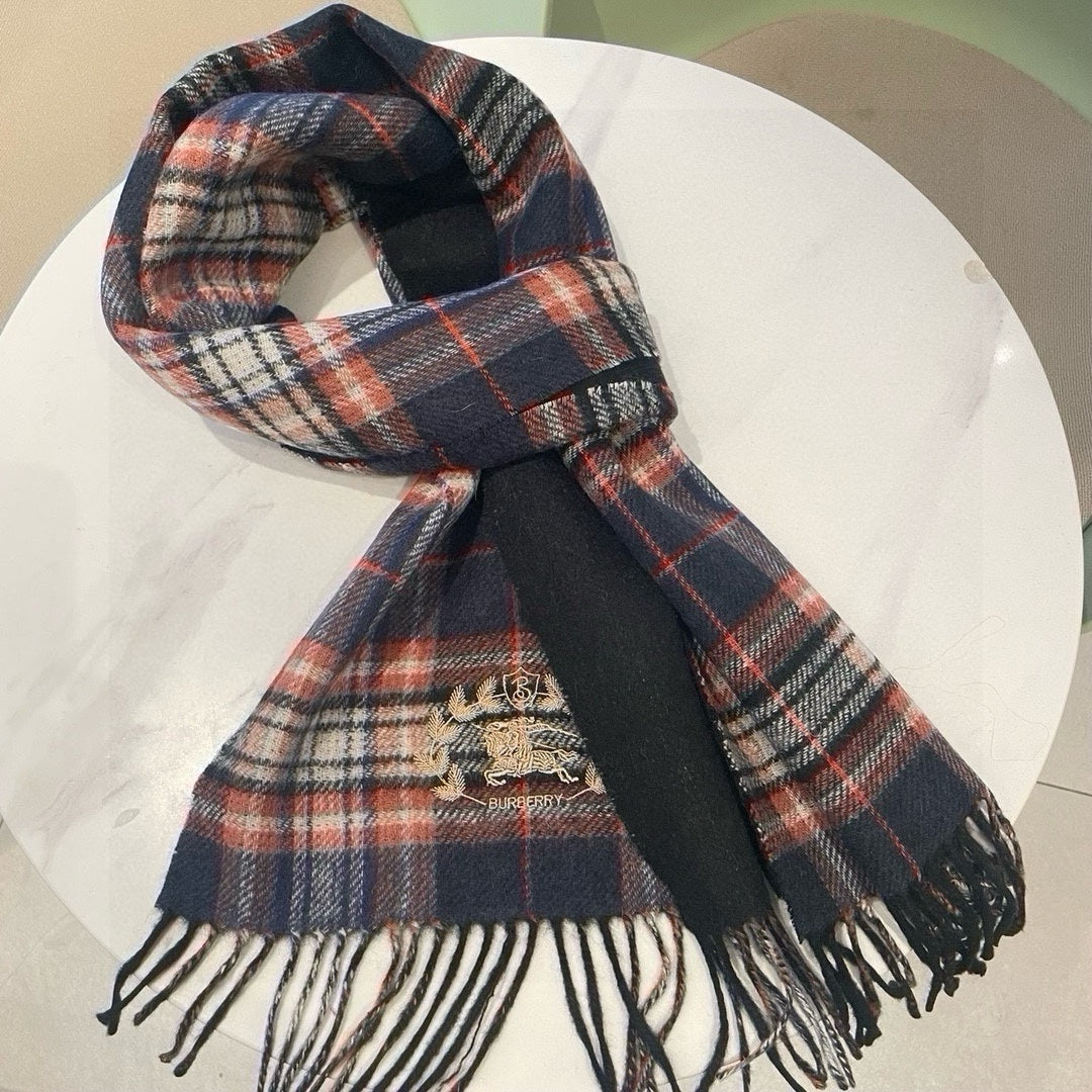 BURBERRY BBR SCARF 180 CM IN CASHMERE 489908