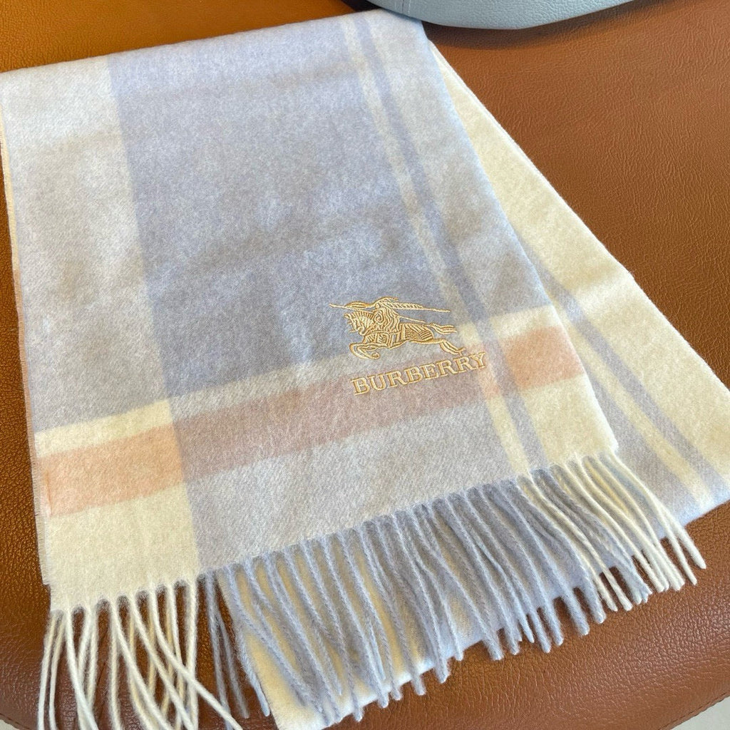 BURBERRY BBR SCARF 180 CM IN CASHMERE 533071