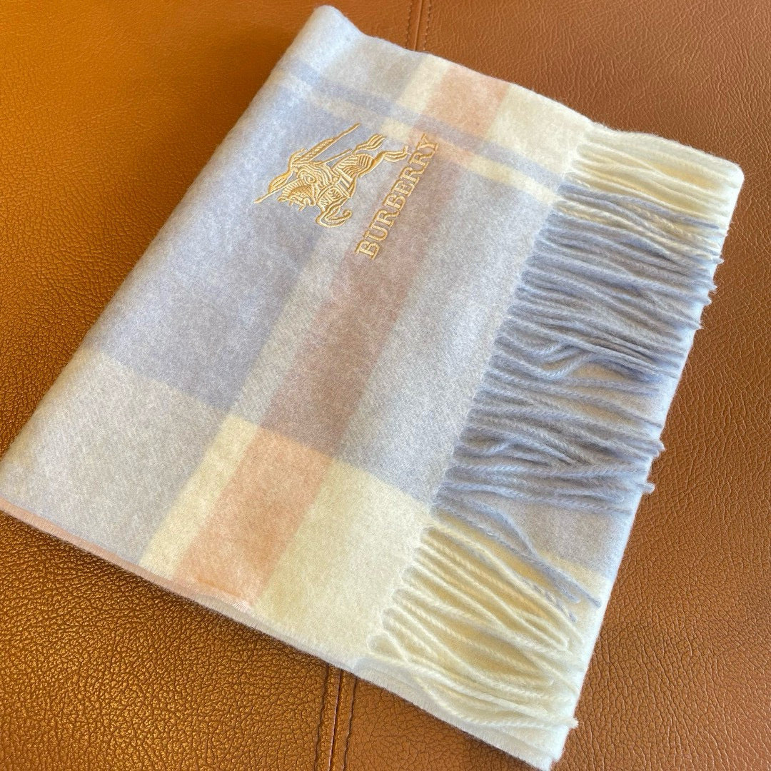 BURBERRY BBR SCARF 180 CM IN CASHMERE 533071