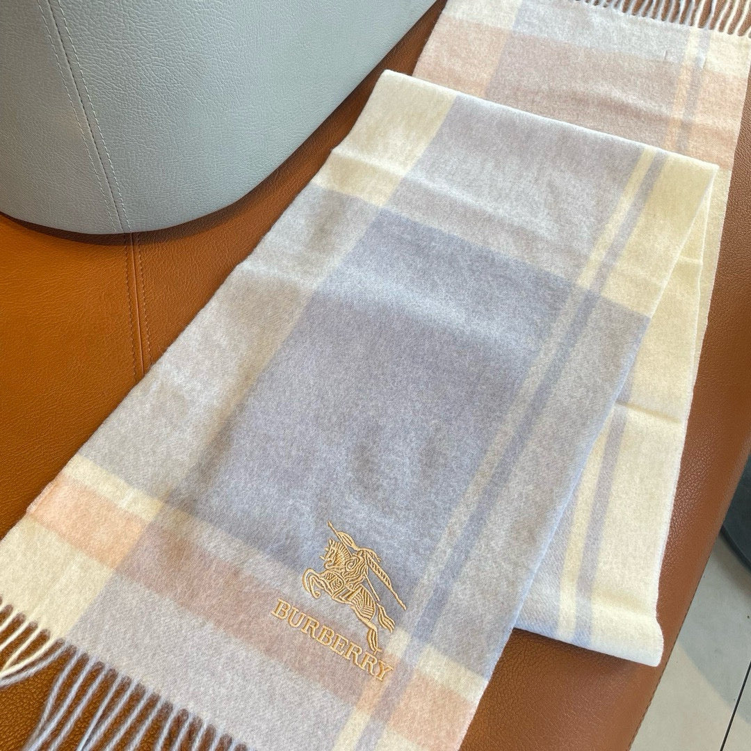 BURBERRY BBR SCARF 180 CM IN CASHMERE 533071