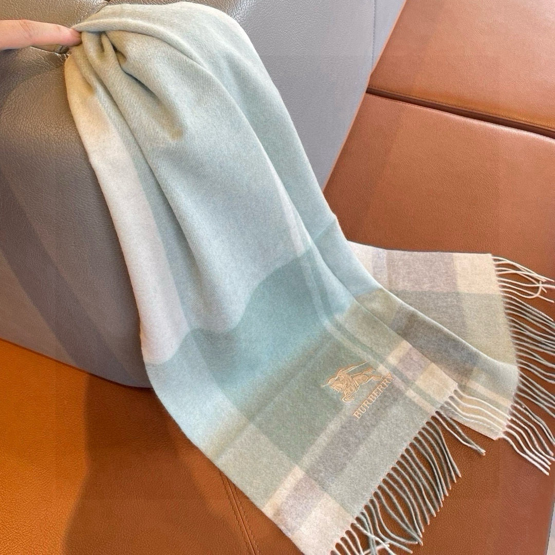 BURBERRY BBR SCARF 180 CM IN CASHMERE 533072